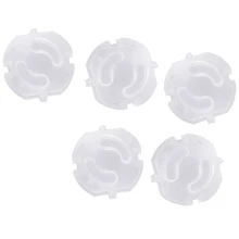 5 шт. состоящий из адаптера с Европейской детской безопасности электрическая розетка Крышка для Мощность гнездо защита