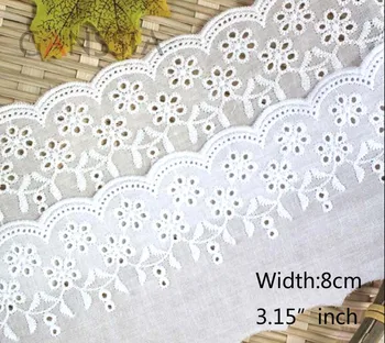 

1yard/lot Width: 8.0cm Good quality DIY mesh lace trim for scrapbooking Garment accessories, sewing Accessories(ss-951)