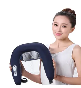

Cervical spine massager multifunctional kneading massage shoulder physiotherapy shawl Infrared heating body vibration massager