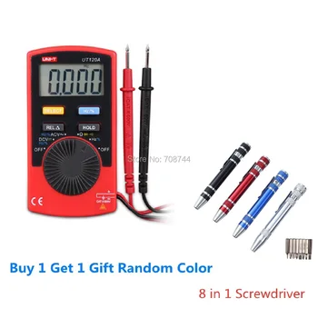 

Portable Voltmeter Tester Meter Ammeter Multitester Analog Multimeters UNI-T UT120C LCD Display Digital Multimeter