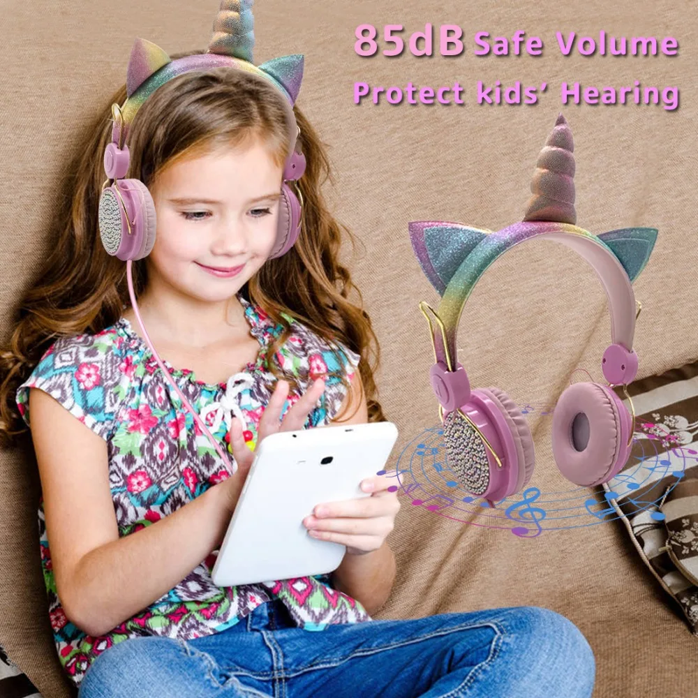 E7710 Unicorns cat ear headphones (3)