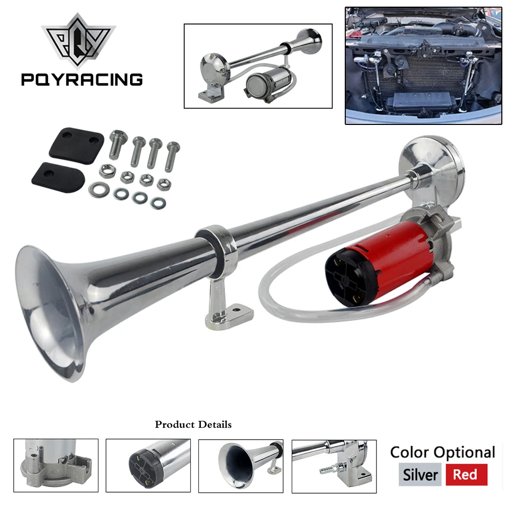 12v 150db Kit de altavoz de bocina de coche s/úper ruidoso Compresor de bocina de aire Coche Barco Cami/ón Cami/ón Universal Bocina de aire de trompeta /única