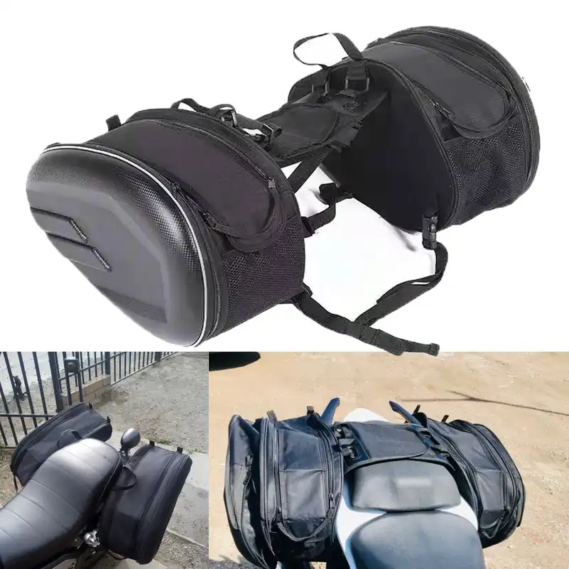 High Quality Waterproof Moto Tail Luggage Suitcase Saddle Bag