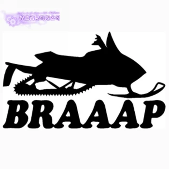 

Snowmobile Sticker Decal Skiing Ice Sports Posters Vinyl Pegatina Wall Decals Decor Mural Braaap Car Decal