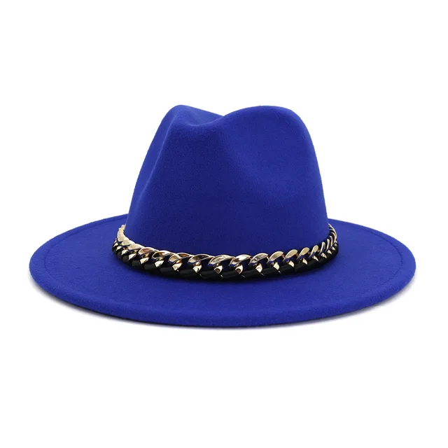 Fedora Hat Women Hats For Men Navy 