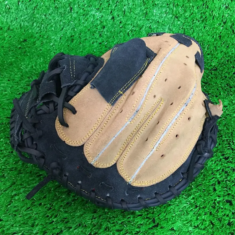 For Sale DL glove new design durable soft feel cowhide leather 32'' catcher's mitt