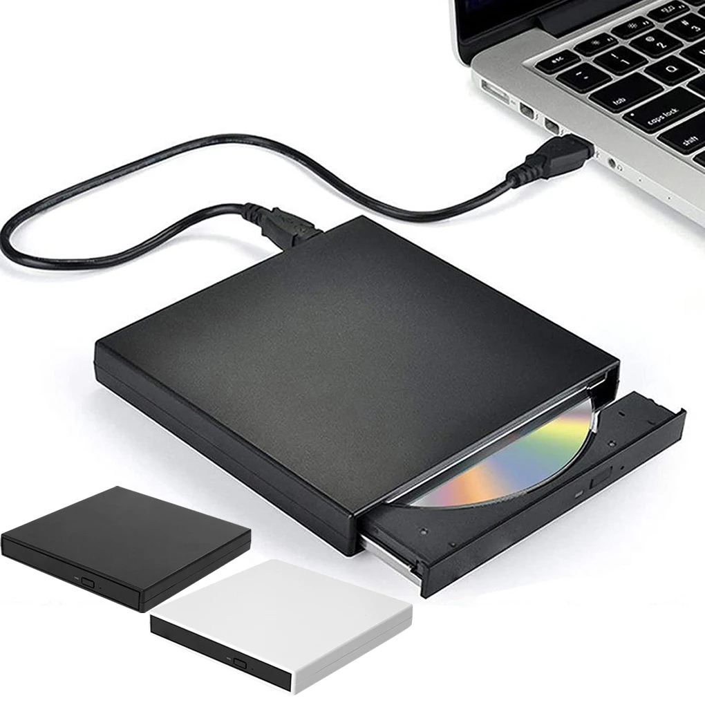 Usb 2.0 Dvd Recorder Optical Drive Case Kit External Mobile Enclosure