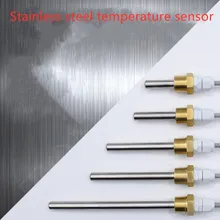 Датчик температуры из нержавеющей стали, солнечный водонагреватель, датчик температуры кипящей воды, 4 балла, глухая трубка