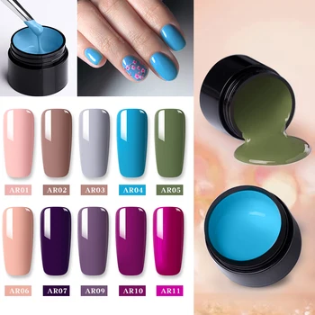 

MAD DOLL 5g Summer Series Nail Art Rainbow DIY Gel Lacquers Soak Off LED UV Nail Gel Polish Colorful Painting Gel Varnish