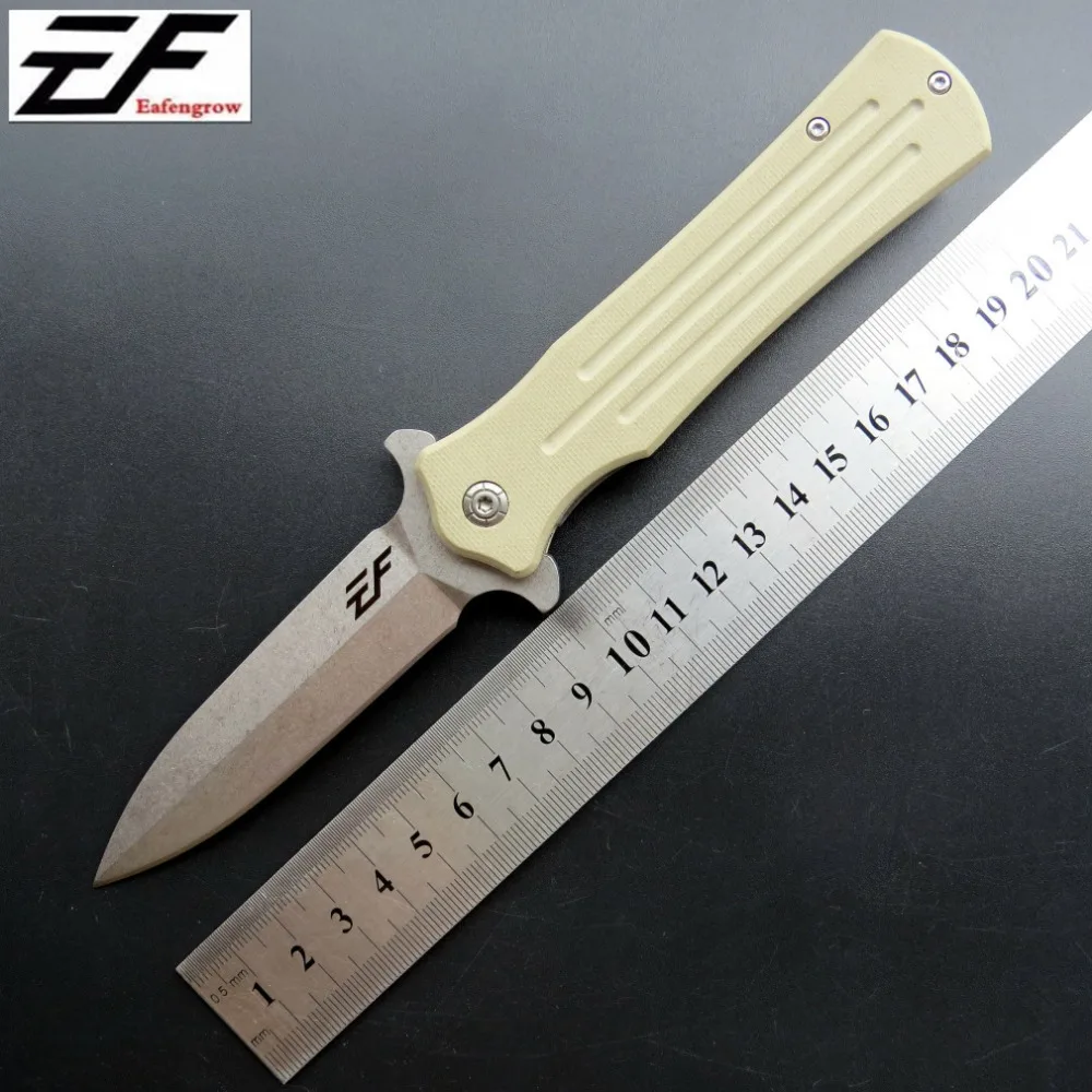 Нож EF81 складные походные ножи D2 стальное лезвие + G10 ручка тактический нож для