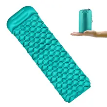 Наружный надувной коврик для сна, надувная воздушная подушка, походный коврик с подушкой, надувной матрас, подушка для сна, надувной диван