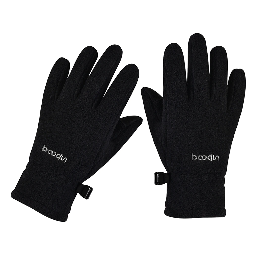 Kids Cycling Gloves Winter Warm Bike Full Finger Gloves Riding Winter Touch Screen Snow Windstopper Gloves