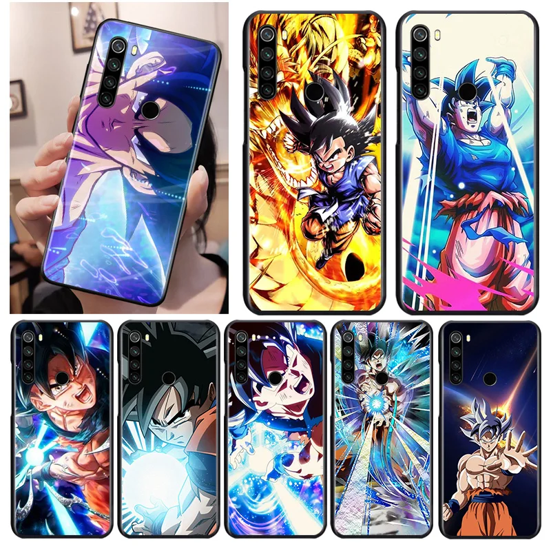 

Anime Dragon Ball Goku DBZ Black Cover For Xiaomi Redmi Note 9 9S 8T 8 7 6 5A 5 4X 4 Pro Max Soft Phone Case