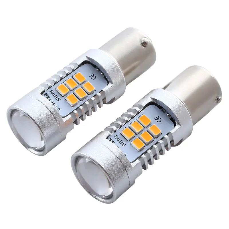 

2PS BA15S / 1141 LED Turn Signal 6W Brake Light Daytime Running Light Super Bright Long Time High Quality Car Bulb