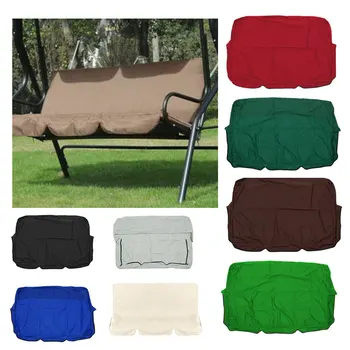 

Waterproof Dustproof Chair Replacement Canopy 150CM 3 Seater Garden Swing Cushion Spare Fabric Cover Dust Cover