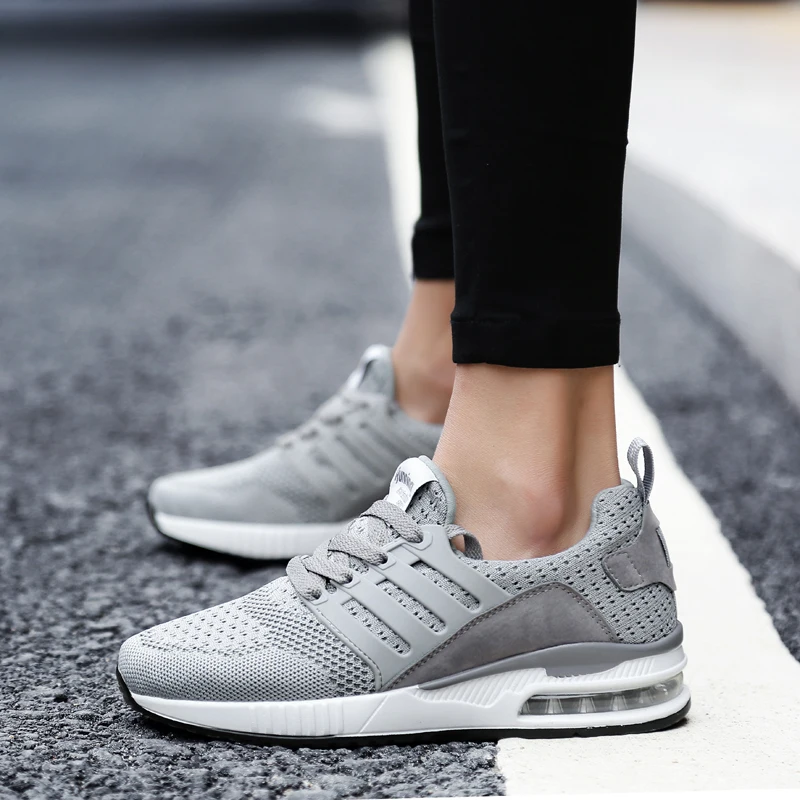 New Man Sneakers for Men Rubber Black Running Shoes Army Green Breathable Mesh Sport Shoes Male Female Women Pink Sneakers
