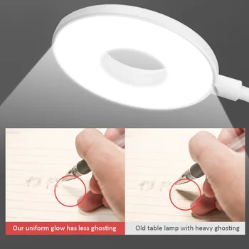 

New Clip Wireless Table Lamp Study 3 Modes Touch 1200mAh Rechargeable LED Reading Desk Lamp USB Table Light Flexo Lamps Table