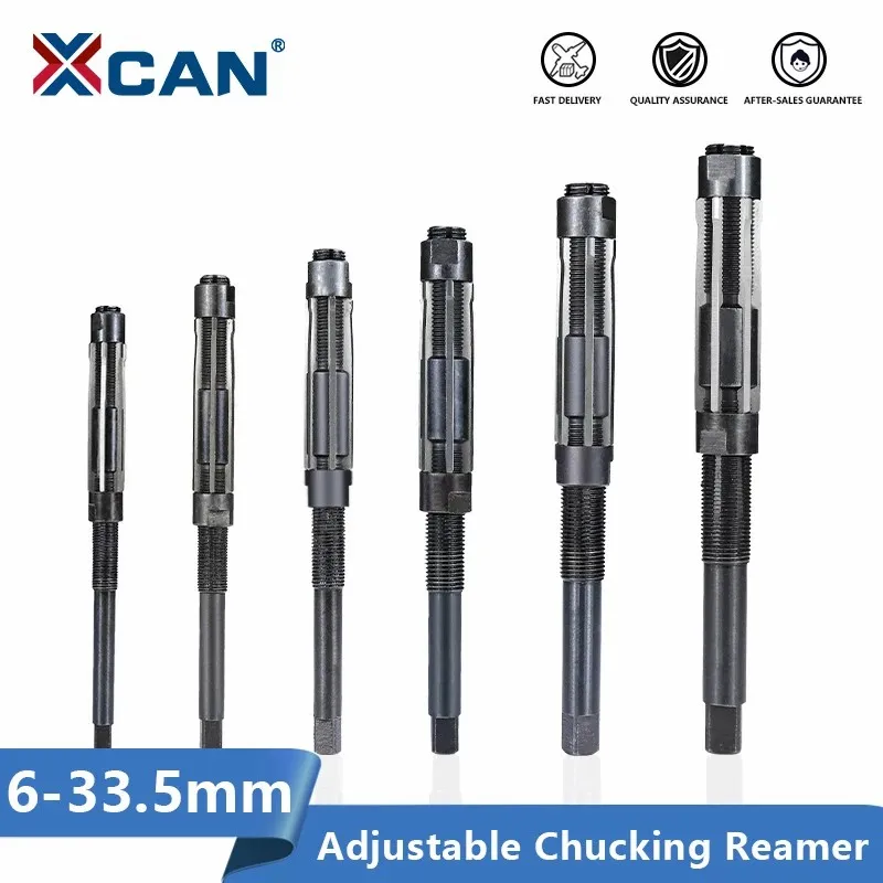 

XCAN Adjustable Hand Reamer Machine Cutting Tools 6 7 8 9 10 11 12 13 15 17 19 21 23 26 29 30mm