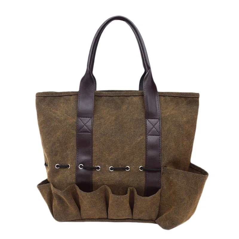 

Gardening Tool Storage Bag Garden Tool Bag for Indoor Outdoor Garden Plant Tool Set Gardening Tools Organizer Tote Lawn Yard Bag