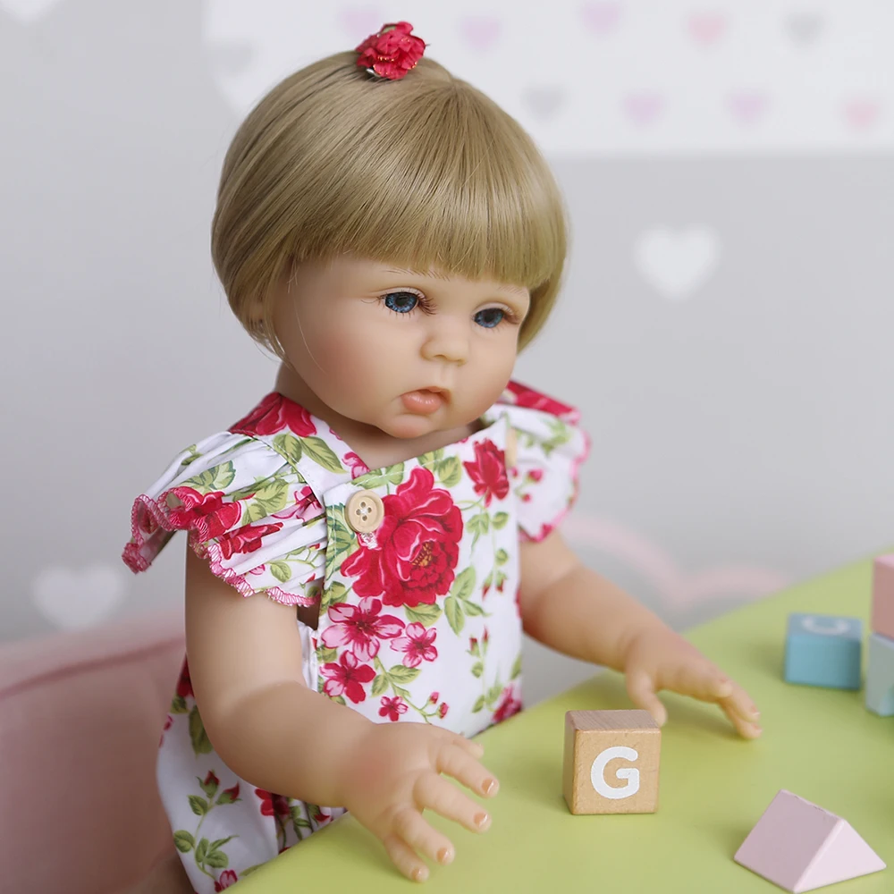 Силиконовая кукла Reborn Baby полное тело 19 дюймов реалистичные детские коричневые