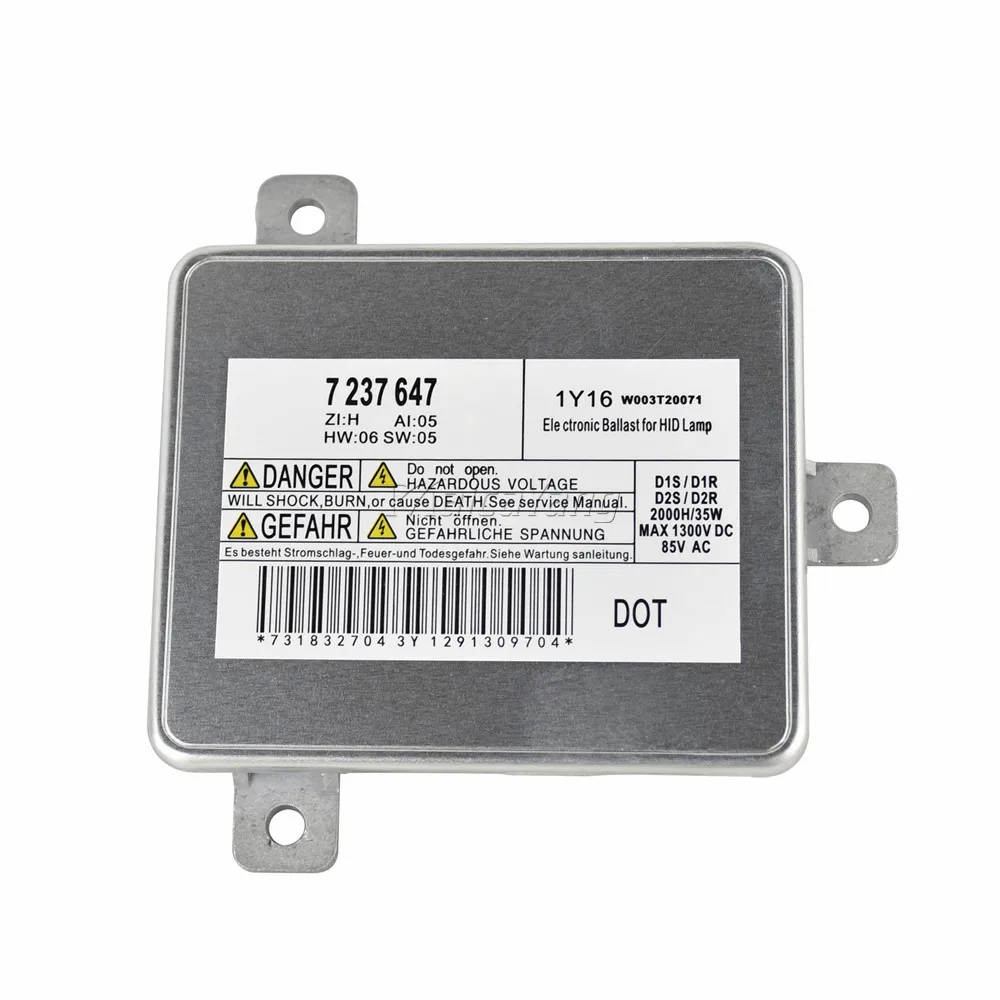 

Новый комплект ксеноновых ламп D1S 35 Вт, балласт D1S 7237647 для BMW E90 E91 LCI F10 F11 F01 F07 E84 X1 E89 Z4 F25 W003T20071