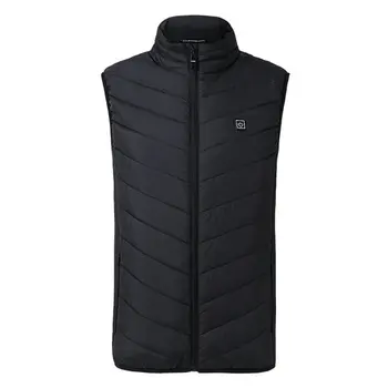 

Smart Charging Heating Vest Men's Cotton Collar Collar Graphene Carbon Fiber Heating Vest Jacket Male