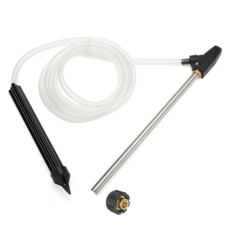 

High Quality Sandblaster Pressure Washer Sand Wet Blasting Lance Nozzle For Karcher HD HDS Hose Length 2.8M