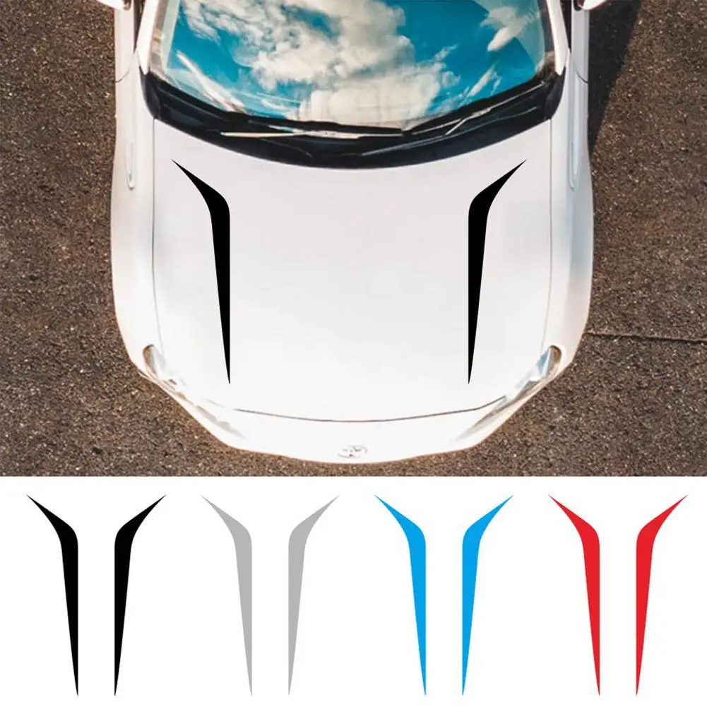 Universal Car Stickers Vinyl Film Long Stripe Decals DIY Sports Car