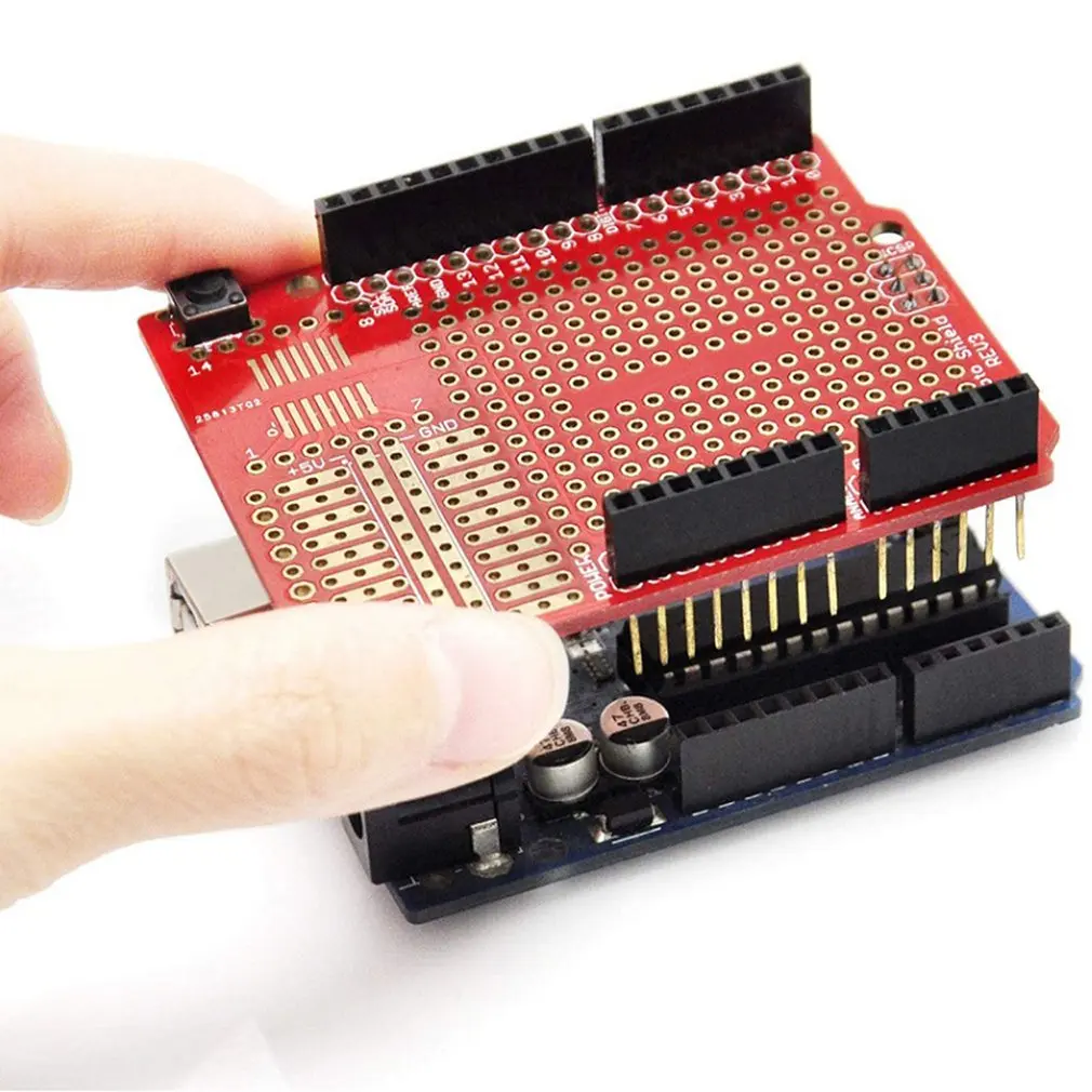 Прототип Щит Diy Набор для Arduino R3 Mega 328P экранированная печатная плата|Инструменты