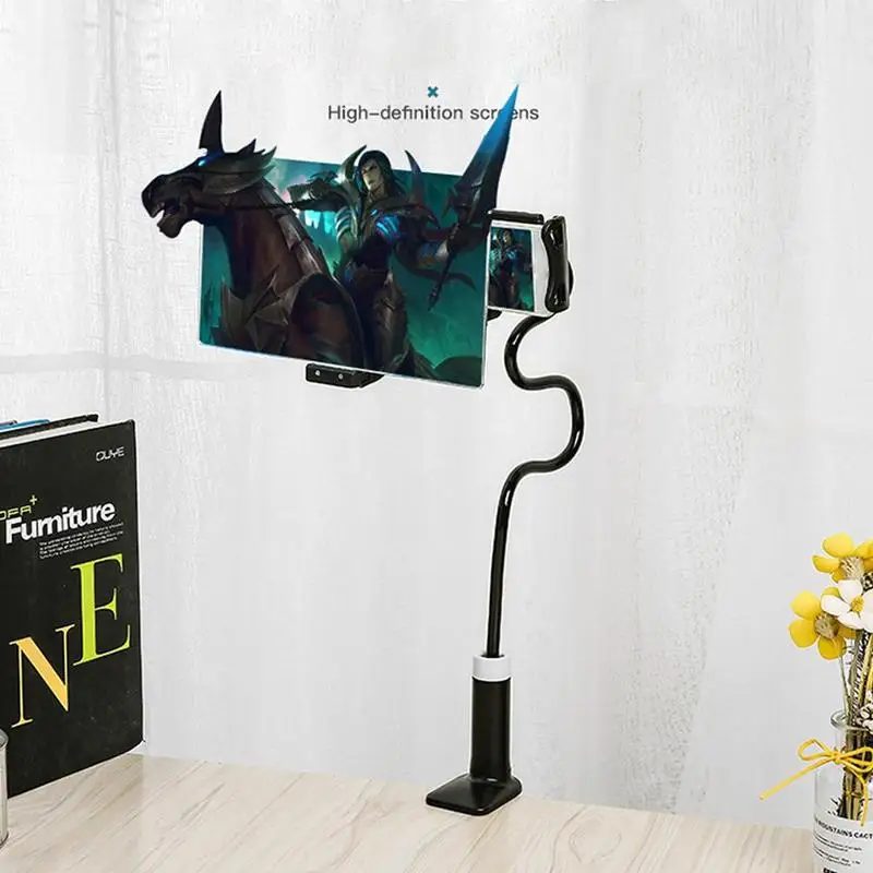 Гибкий универсальный держатель для телефона, планшета, 3D HD экран, увеличительное стекло, мобильный hd Проекционный кронштейн, регулируемый