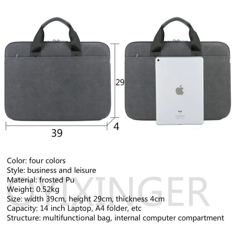 Женская сумка для ноутбука 14 дюймов с принтом в виде звезд MacBook Apple Notebook IPad деловая