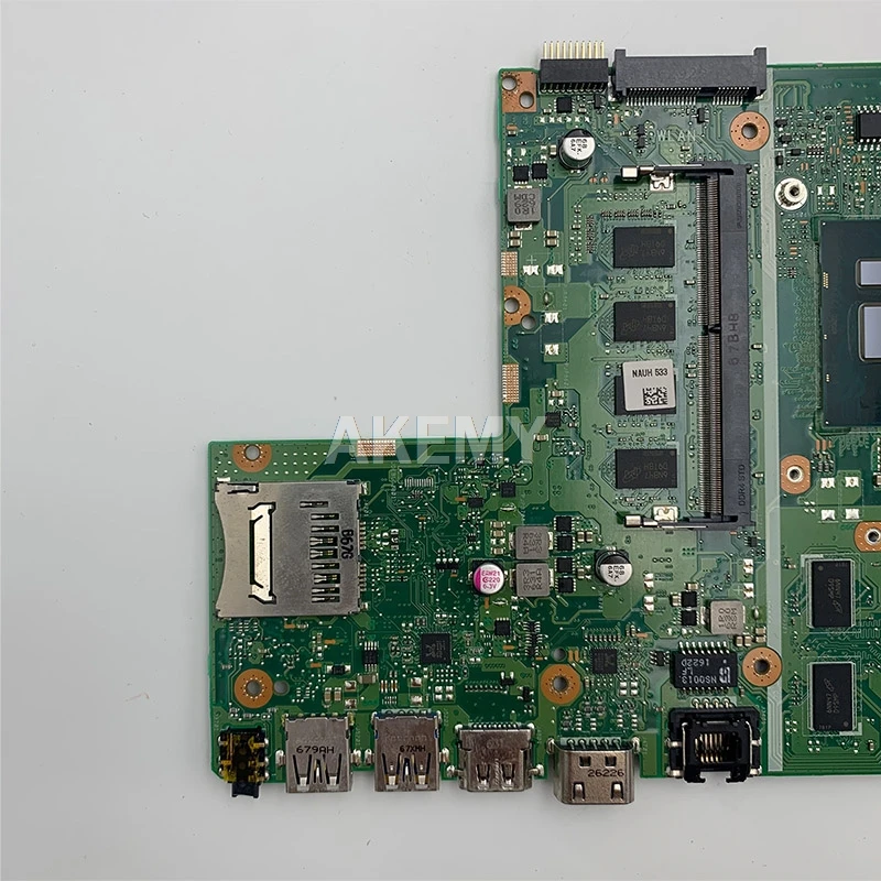 For Asus X541UJ X541UV X541U X541 X541UVK X541UQK Laptop motherboard Test original mainboard 8G i7-6500U free HDD board