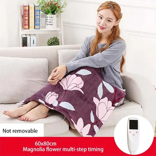 Magnolia Новинка, 60*80 см, домашний Автомобильный Электрический обогреватель, одеяло, подушка, плечи, шея, мобильный, теплая шаль, теплая, забота о здоровье, теплая зима - Цвет: Magnolia