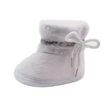 Детские одноцветные ботиночки для новорожденных и малышей на шнуровке, обувь для мальчиков, мягкая резиновая подошва, удобная обувь для малышей на осень и зиму