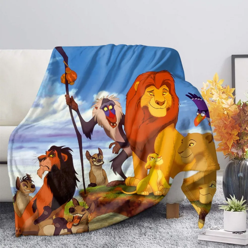Disney Hot Lion King Simba Baby Blanket Throw Sofa Warm Bed Cover