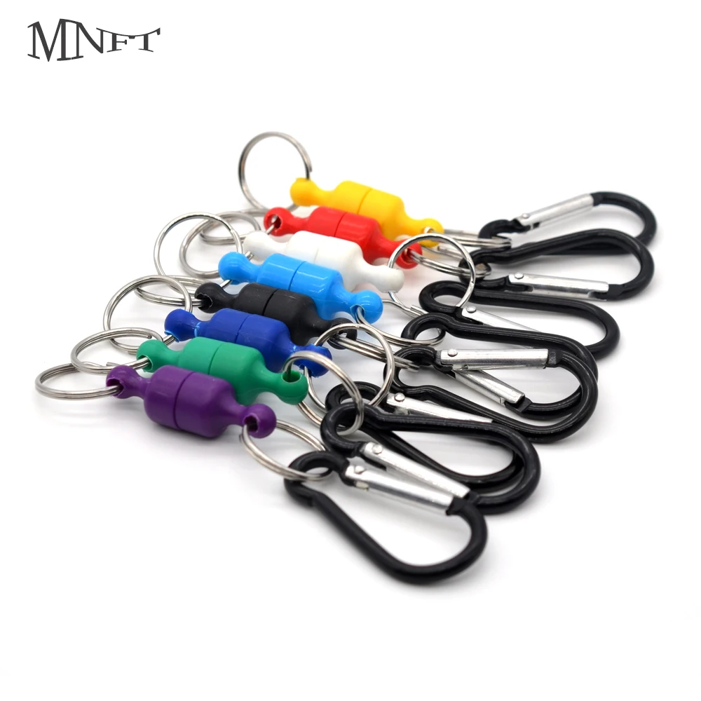 MNFT 2Pcs Fly Fishing Magnetic Net Release Quick Release Clips Net - Main Image