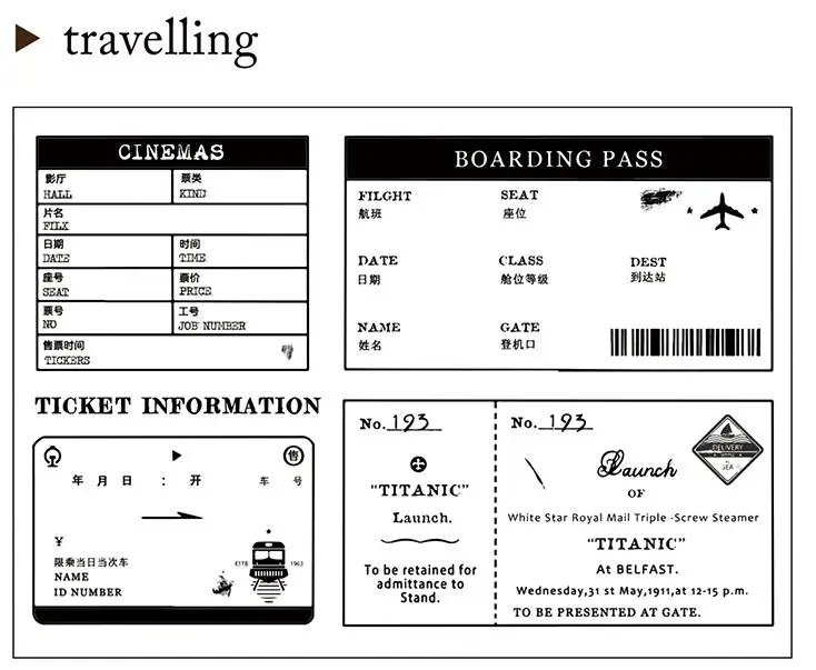 

Travelling Transparent Clear Silicone Stamp/Seal for DIY scrapbooking/photo album Decorative clear stamp A0345