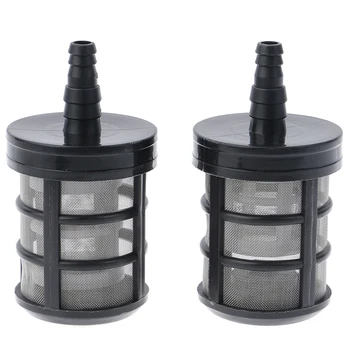 

2pcs 9~13mm Hose Pipe Filter Car Wash SS Irrigation Pump Filters Sprayer Diaphragm Pump Absorbent Filtering Net Strainer Mesh