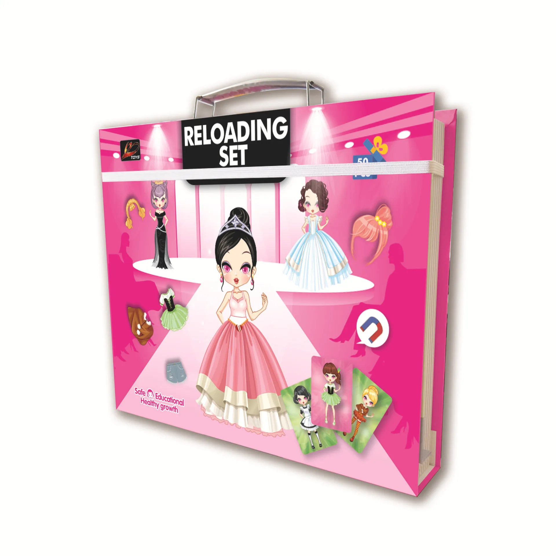 

Children Early Childhood Educational Magnetic Jigsaw Puzzle 3D Replaceable Magnet Jigsaw Puzzle Replaceable Series
