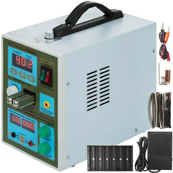 Price 2-in-1 788H Spot Welder Dual Pulse Soldering Machine W/ Battery Charger 1.9KW