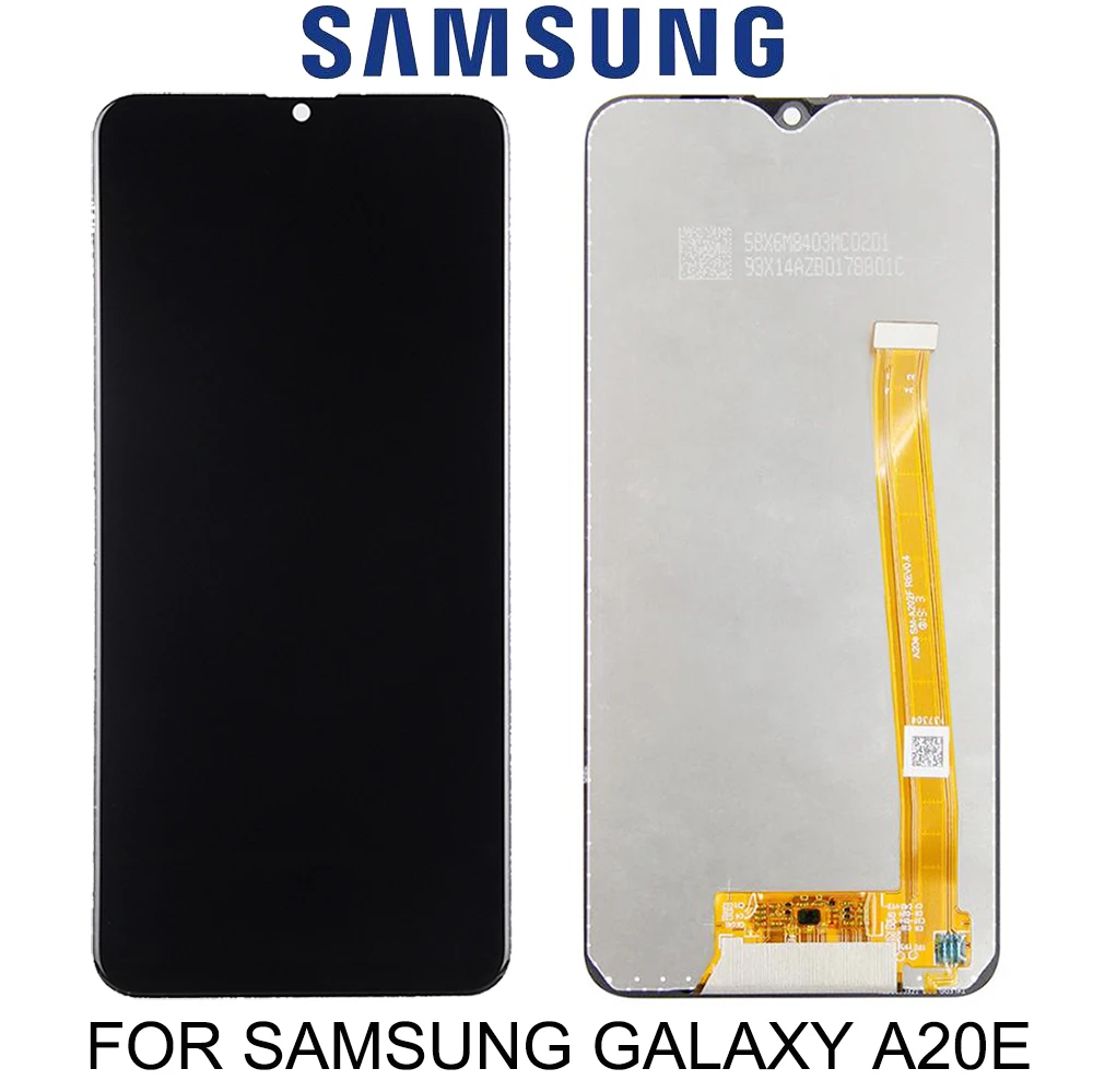 Дигитайзер сенсорного экрана в сборе для Samsung Galaxy A20e A202 A202F A202DS SAMSUNG ЖК дисплей с