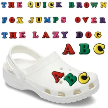 crocs with letters
