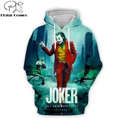 PLstar Cosmos 2019 dc haha joker 3d толстовки Толстовка с капюшоном рубашка осень зима длинный рукав Harajuku Хэллоуин streetwear-2