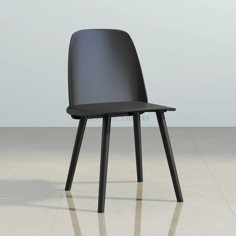 

Nordic Modern Minimalist Dining Chair Plastic Back Chair Dining Chair Ins Net Red Acrylic Transparent Chair Cafe