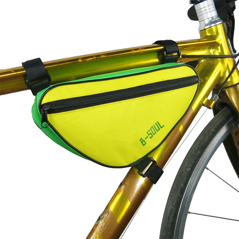

Storage Bicycle Bag Carrier Sports Bike Front Tube Frame Holder Cycling