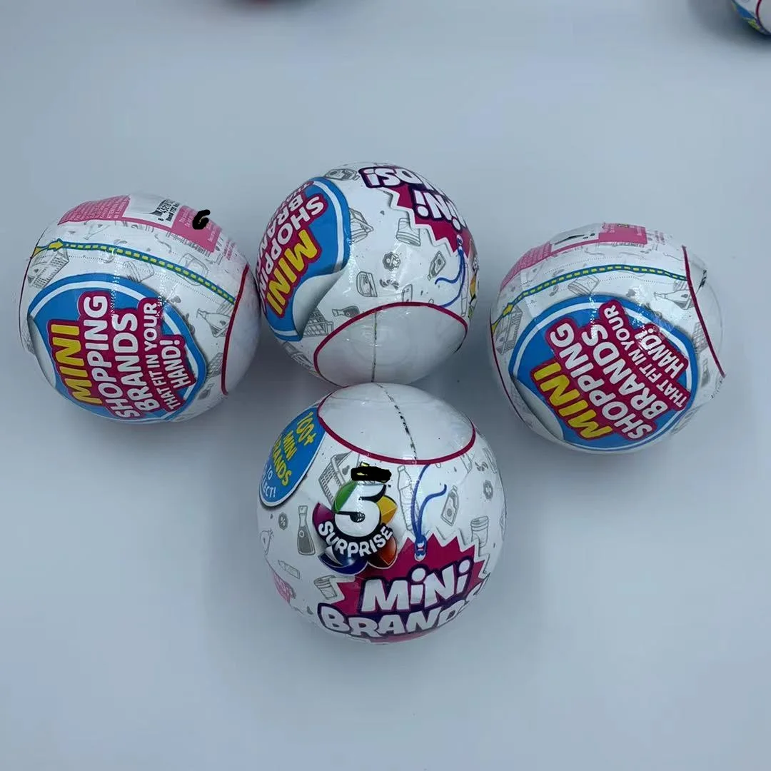 5 Surprise ball  Mini Brands Capsule  Collectible Toy Anime Figure Toys Birthday Surprise Kids Gift 2