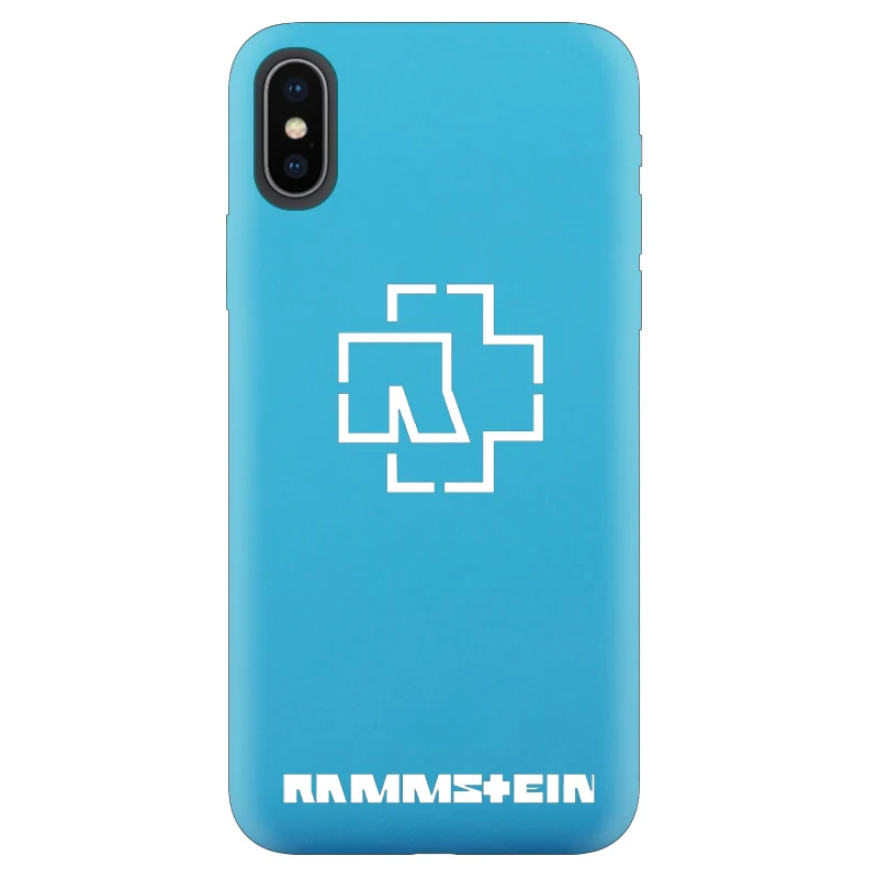 Rammstein Музыкальный Чехол для Телефона iPhone 11 X XR Xs Max 8 7 6 Plus 6S 5s SE Pro Мягкий силиконовый чехол для телефона TPU Coque винтажный - Цвет: Color 8