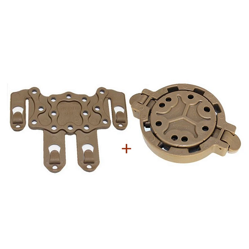 

Gun Holster Platforms Adapter Mount SERPA Quick Disconnect Kit QD Holster Platform Adapter 1 Female/Male 360 Degree Angle