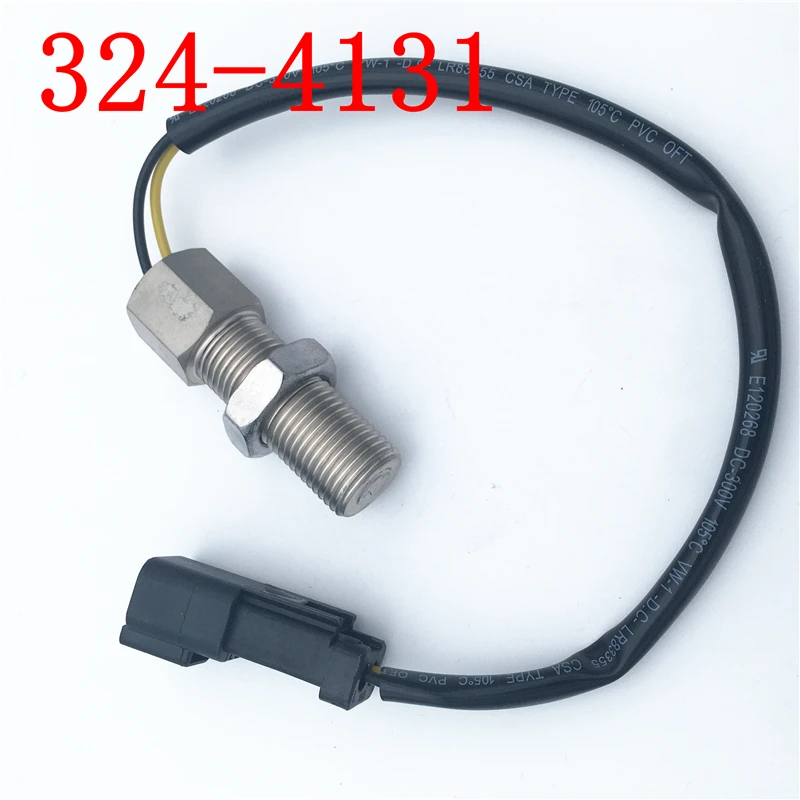 Датчик скорости двигателя экскаватора 324 4131 для CAT CAT200 320B 320C 320D 2 шт.|Датчик