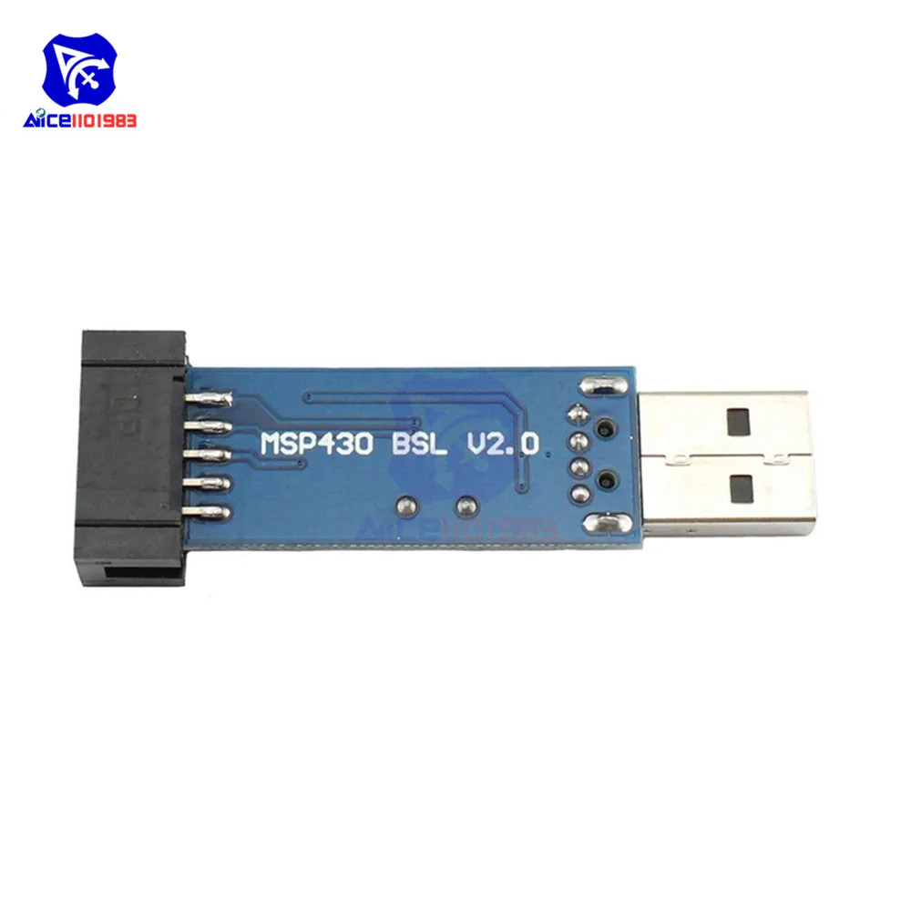 Diymore MSP430 BSL USB программатор Скачать адаптер